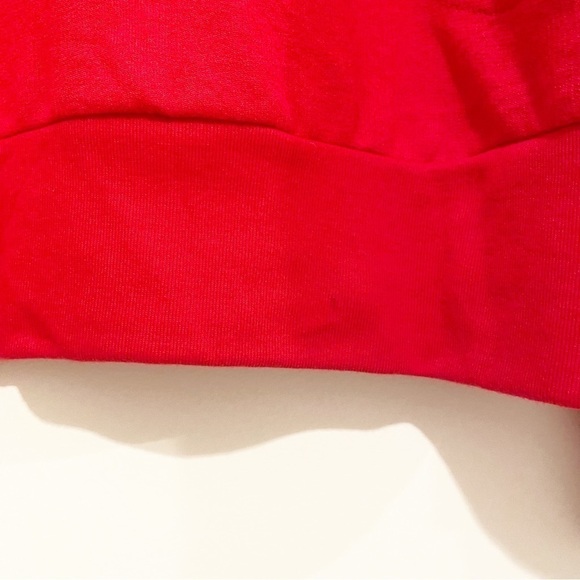 Disney | Mickey Mouse Lightweight Sweatshirt Long Sleeve Red Size XL - Picture 7 of 8